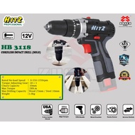 HITZ CORDLESS IMPACT DRILL 10MM SOLO 12V -HB3118