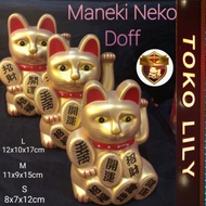 Penawaran Terbatas Kucing Hoki DOFF / Manekineko Doff / Kucing Hoki /