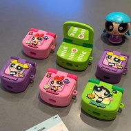 Creative cartoon The Powerpuff Girls AirPods Case For AirPods 1/2/3/Pro/Pro2/4 AirPods 1/2/3 Silicon