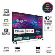 [SG Stock] 43" 32" QLED Google Smart TV - Full HD - 48-Hour local ship - Free Delivery & Assembly