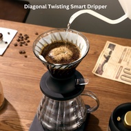 Bincoo - Clever Cup Diagonal Twisting Smart Dripper V60 dripper Smart dripper Clever dripper