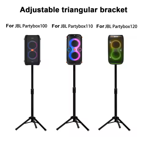For JBL Partybox100/Partybox110/Partybox120 speaker tripod height adjustable heavy-duty stand audio 