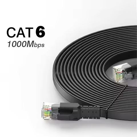 Cat 6 Ethernet Cable Cat6 Network Cable Internet LAN 40Gbps 1000Mhz For Router Ps4 Laptop 1m - 5m 10