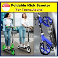 Adult Kick Scooter / Foldable / Max Loading 150 KG / Teenagers / Adult Scooter / Hand Brake