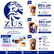[Autoshop] ZUS BUY 1 FREE 1 CAKE + 60% Off Top Picks + Voucher Packs