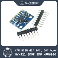 GY-521 6Dof IMU MPU6050 Acceleration and Rotation Angle Sensor Module