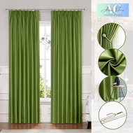 Acasia.curtain - Iris Hook/Eyelet Blackout Curtain - Code 24 (170cm-400cm