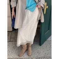 Codibook|Korea Korea 09WOMEN Elastic Waist Dot Skirt Women's Clothing