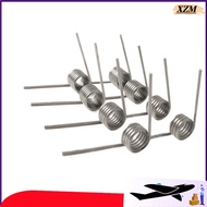 sus304 d0.6mm OD4/4.5/5/5.5/6/7/8mm V-shaped spiral torsion spring angle 60/90/120/180 degrees（XZM-M
