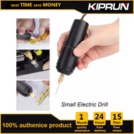 KIPRUN Mini Electric Hand Drill 5V USB Powered Handheld Rotary Drill Set With Twist Drill Bits For Pearl Epoxy Resin Jewelry Making DIY Metal Wood Crafts ToolsWith 3Pc Bits