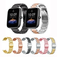 Stainless Steel Band Strap for Huami Amazfit Bip 3 5 6 Bip S U pro Lite Bip3 pro Bip5 pro Bip6