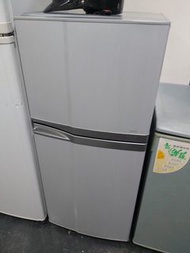 二手中古東芝120公升小2門冰箱，型號GR-H120PT，保固3個月，請詢問大戶藥師