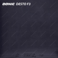 Donic Desto F3 Spin Elastic Table Tennis Rubber Getah Ping Pong Made In Germany