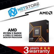 AMD RYZEN 5 9600X (3.9GHZ-5.4GHZ 6 CORE 12 THREAD 32MB CACHE) - 100-000001405