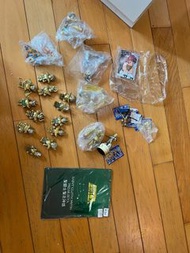 聖鬥士星矢鐵牌扭蛋玩具一set