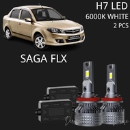 SAGA BLM / SAGA FLX Car LED Headlight Bulb H4 / H7 Headlamp Lampu Depan Kereta