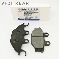 Brake PAD SYM185 VF3I / VF3I BREK PAD Front / Rear SYM TAIWAN ORIGINAL DBPF102VF3 DBPR102VF3