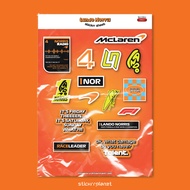 F1 - Lando Norris stickers (15 stickers)