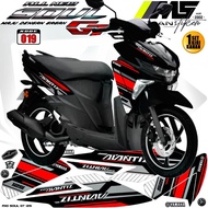 Decal Sticker Striping Variasi Mio Soul Gt 125 2015-2023 New Yamaha Mio Soul Gt 125 Led Yamaha Ego Avantiz 125 Yamaha Ego Avantiz 115 |Decal Semi Fullbody Mio Soul Gt 125 Sticker Mio Soul Gt 125 Lis Mio Soul Gt 125 Striping Mio Soul Gt 125 Racing ⁰⁶