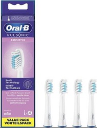Oral B - Pulsonic 適用於聲波牙刷的敏感牙刷頭 (4支裝) SR32S-4