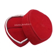 Love-shaped ring box, beautiful/ ring box, love-shaped jewelry box, ring box for gifts