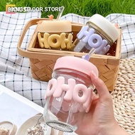 HOHO 350 TUMBLER ML THICK GLASS MUG/ AESTHETIC MUG/