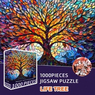 1000-Piece Adult Jigsaw Puzzle of a Vibrant Tree Painting Large Finished Size 70x50cm (27.5x19.7 Inc