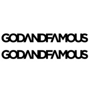 GODANDFAMOUS STICKER,STICKER TAMPAL LUAR,FRAME STICKER,STICKER BICYCLE.STICKER SPORTS. Bicycle Stick