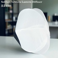 Softbox Lentera Lantern Diffuser Bowens Mount Mini 35cm