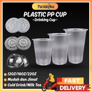 Plastik Cawan 12oz/16oz/22oz Plastic PP Cup - Drinking Cup
