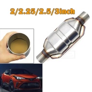 Universal Catalytic Converter 400 Cells High Flow Muffler Catalyst Converter Euro1 Round Stainless S
