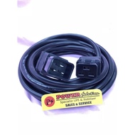 Custom Power Cord Output Cable C19 C20 3x1.5mm Server Cable Ups Apc C20 to C19 3x 1.5mm Power Cable 