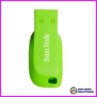 ◿ SanDisk SDCZ50C-016G Cruzer Blade 16GB Flash Drive (Electric Green)