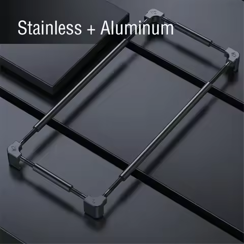 For Nothing Phone 3a Metal Bumper Case Luxury Stainless Metal Bumper Case Shockproof Universal Cover