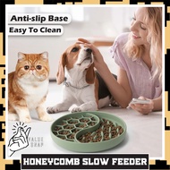 Cat Dog Cute Bowl Slow Feeder Dog Pet Silicone Bowl Cat Dog Slow Feeder Bowl Mangkuk Makanan Kucing 