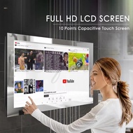 Smart Mirror Display with Android OS - 21.5/27/32/43/55/65/75 Inch Touch Screen TV for Bathroom & Co