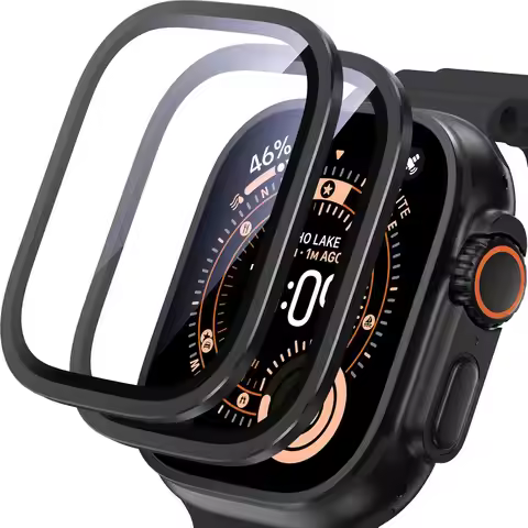 Tempered Glass Metal Screen Protector Cover for Apple Watch Ultra 3 2 1 49MM 49 MM Ultra3 Ultra2 Pro