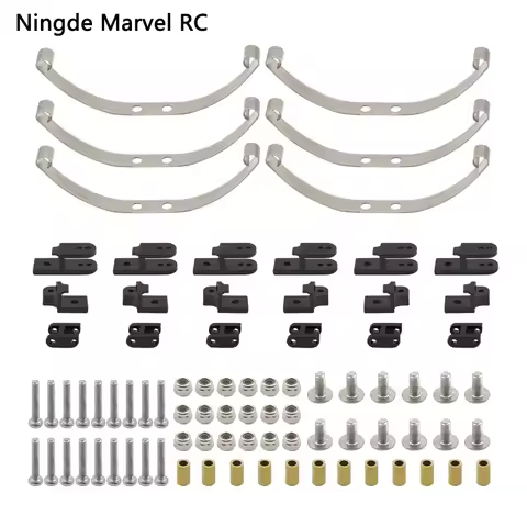 Metal Steel Leaf Spring Suspension Kit for WPL B1 B14 B-14 B16 B24 B-24 C14 C-14 C24 C-24 B16 6x6 4x