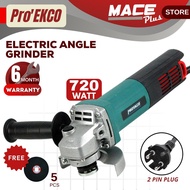 PRO' EKCO EK-AG060 100mm 4 Inch Angle Grinder 710W 220V Cutter Tools Grinding Cutting Machine Grinda
