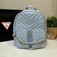 ของแท้ 100% กระเป๋าเป้สะพายหลัง กระเป๋าเป้  กระเป๋าผู้หญิง กระเป๋าเป้ NEW GUESS BACKPACK