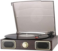 Turntable Record Player 3speeds With Built-in Stereo Speakers, Supports USB/RCA Output/MP3/Mobile Phones Music Playback,Design