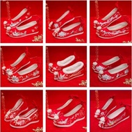 PD9 Embroidered Traditional Chinese Wedding Flats