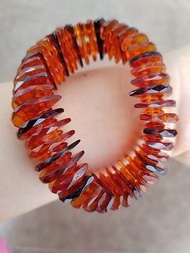 鑽切老琥珀手排22.2mm 特價