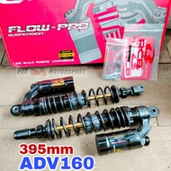 RCB FLOW PRO Series Absorber Honda ADV160 395mm Black Gold Accessories Monoshock Motor Original Abso