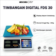 Timbangan Digital Finito FDS-30 30 KG / Display Anti Air Garansi 1 Tahun