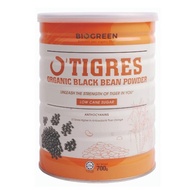 BIOGREEN O'Tigres Organic Black Bean Powder (Low Sugar) 700g (Exp : Sep 2027)