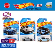 Hot Wheels 2026 Factory Fresh Ford Mustang GTD/ Maserati Shamal/ Porsche 911 Carrera T Diecast 1/64