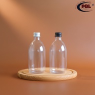 300ml HS Screw Bottle natural - 24 Neck Aluminum Screw Cap 300ml Pet Plastic Bottle/ 300ml Screw Bot