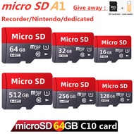 Memory Card camera phone camera 80MB/s Read Speed 32GB/64GB/128GB/256GB/512GB Micro SDXC C10 U1 Micro SD Card