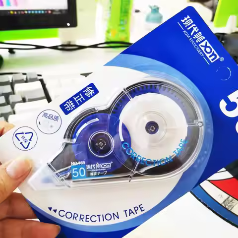 Large-capacity Correction Tape 50m Long Roller Text For A Correction Typos Writing Variety Paper Of